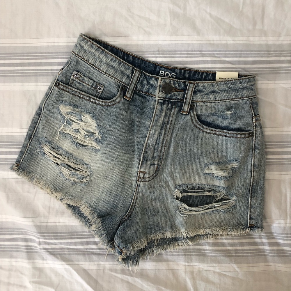 Ripped Urban Outfitters Jean Shorts